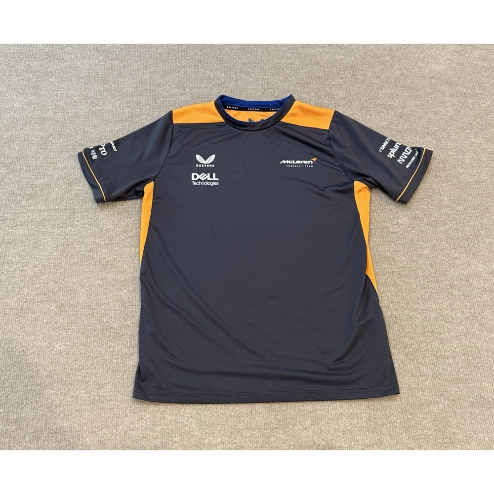 Castore McLaren F1 Team Official Youth Boys Setup Shirt Jersey Kids Large